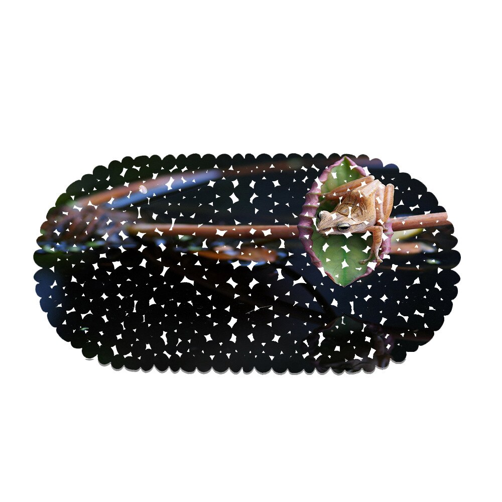 Bathroom, bathroom, anti-slip and waterproof pvc material, household mats, floor mats, massage mats bathroom mat set: P190503-30