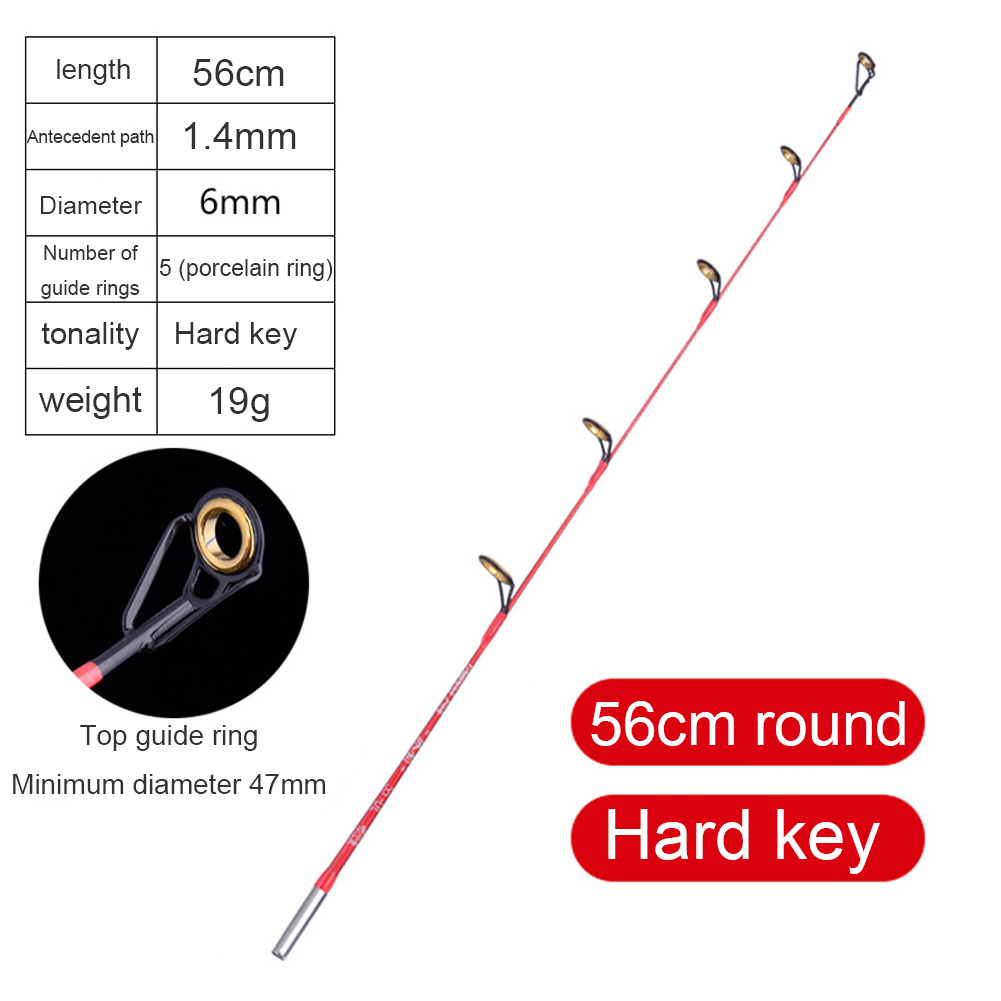 36/56cm Feeder Fishing Rod Outdoor Fishing Rod Round Tip Short Sections Handle Winter Fishing Rods Tackle Outdoor Fishing: D