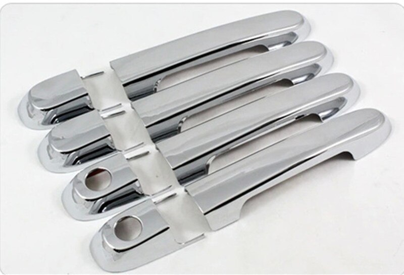 Voor Hyundai Accent 2007 Abs Chrome Deurgreep Beschermend Omhulsel Cover Trim Auto Styling