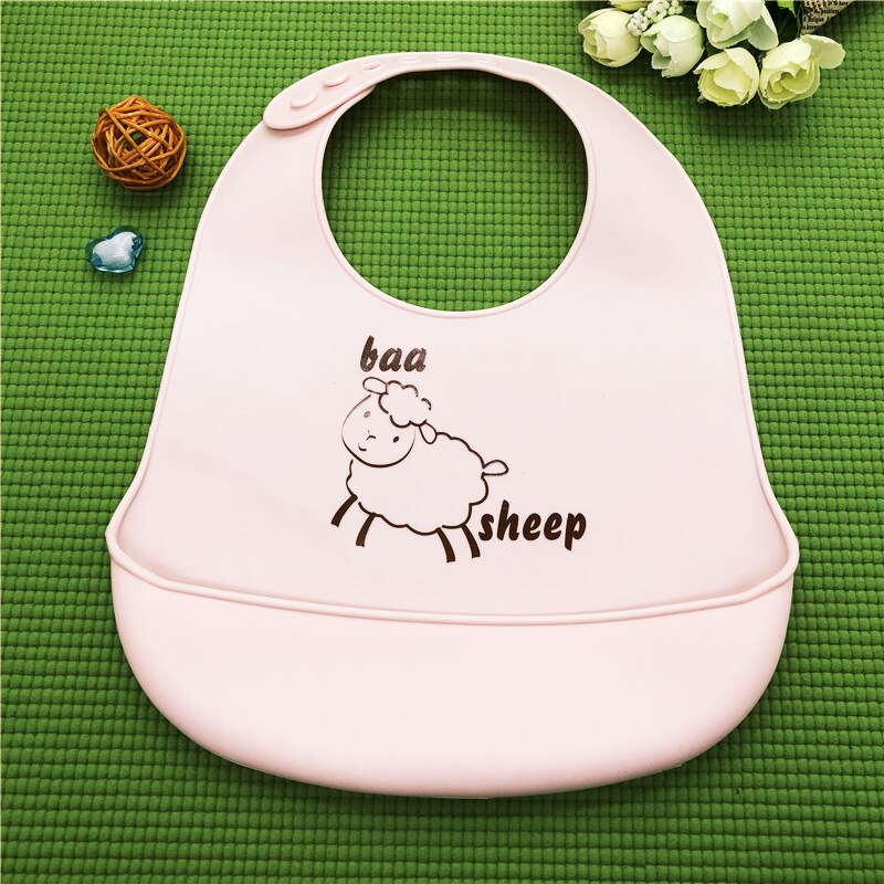 Waterdichte Siliconen Bib Doekjes Schone Comfortabele Zachte Baby Bod Met Pocket Voor Baby 'S en Peuters