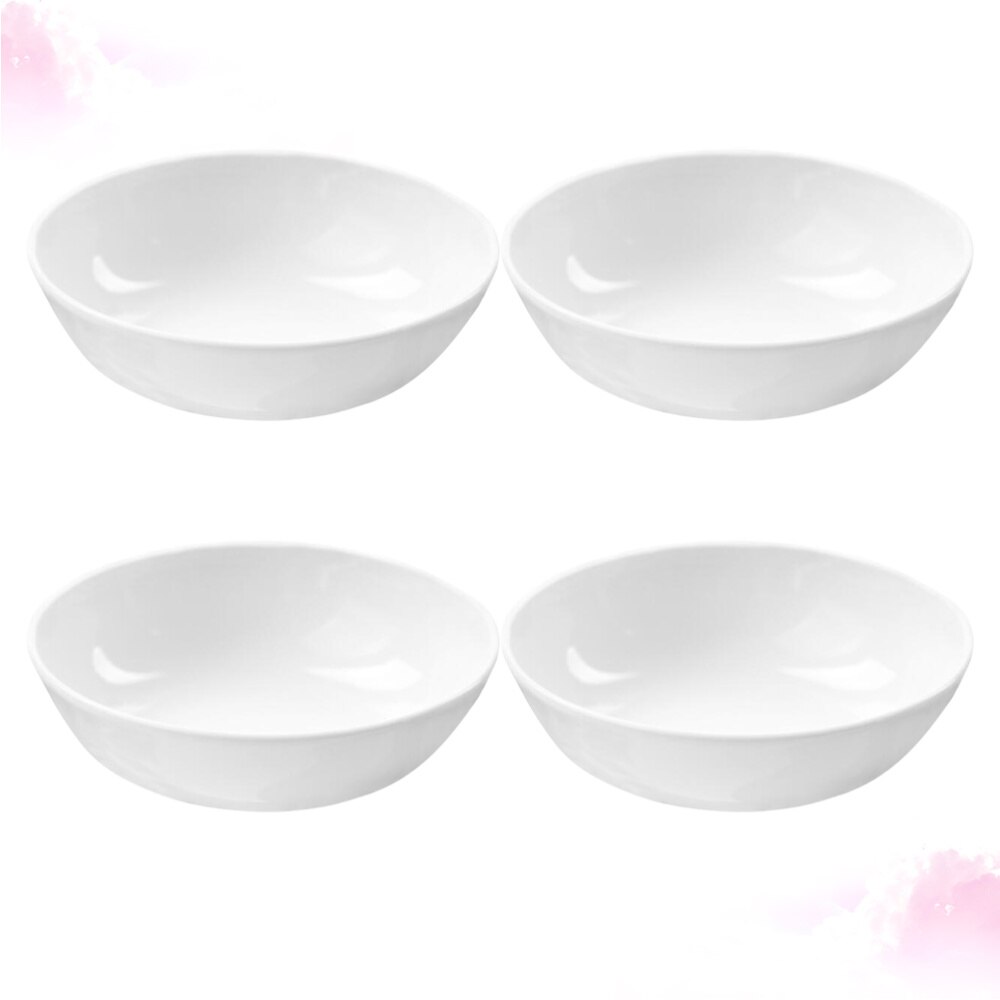 Plaque de Sauce en céramique 4 pièces plaque de trempage Mini plat de Sauce d'assaisonnement pour hôtel de Restaurant à la maison: Default Title