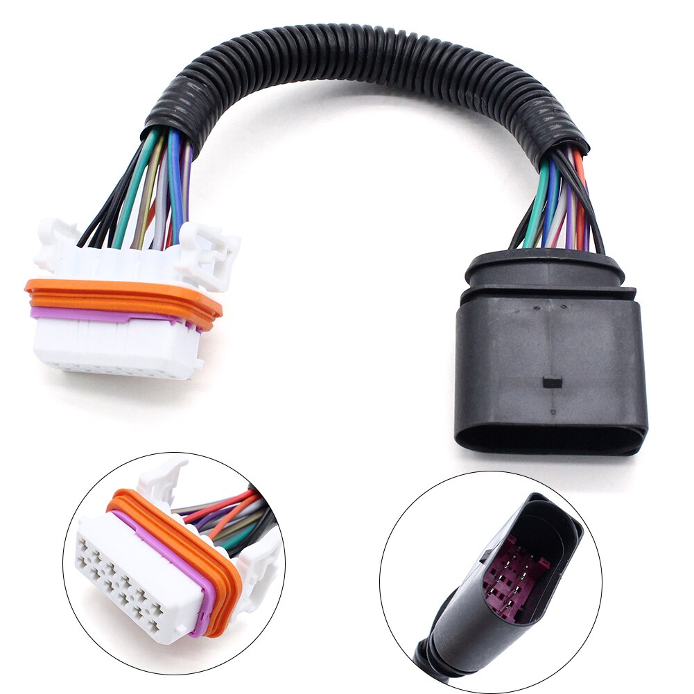 Xenon Hid Koplamp Bulb Kabelboom Voor Porsche Cayenne 955 631 239 11 Adapters Kabelboom Connector Relais 30*45*20Mm