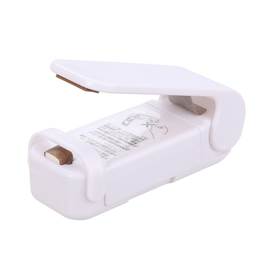 Mini Bag Sealers Handheld Bag Heat Vacuum Sealer Kitchen Gadget Food Saver for Plastic Bags Storage for Food Snack Cookies Fresh: Default Title