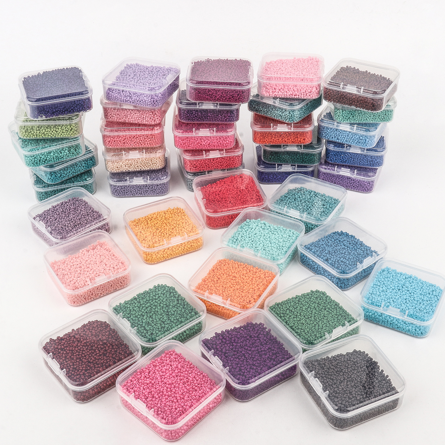 2mm Tsjechische Glas Rocailles Boxed Kralen Accessoires Voor Sieraden Maken Handgemaakte Armband Ketting Materiaal Leverancier 4000 stks/doos