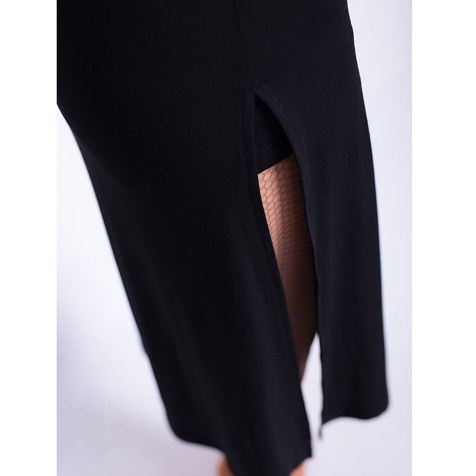 Latin Dans Jurk Vrouwen Lange Mouw Jurk Voor Ballroom Samba Tango Chacha Dancing Performamnce L9397