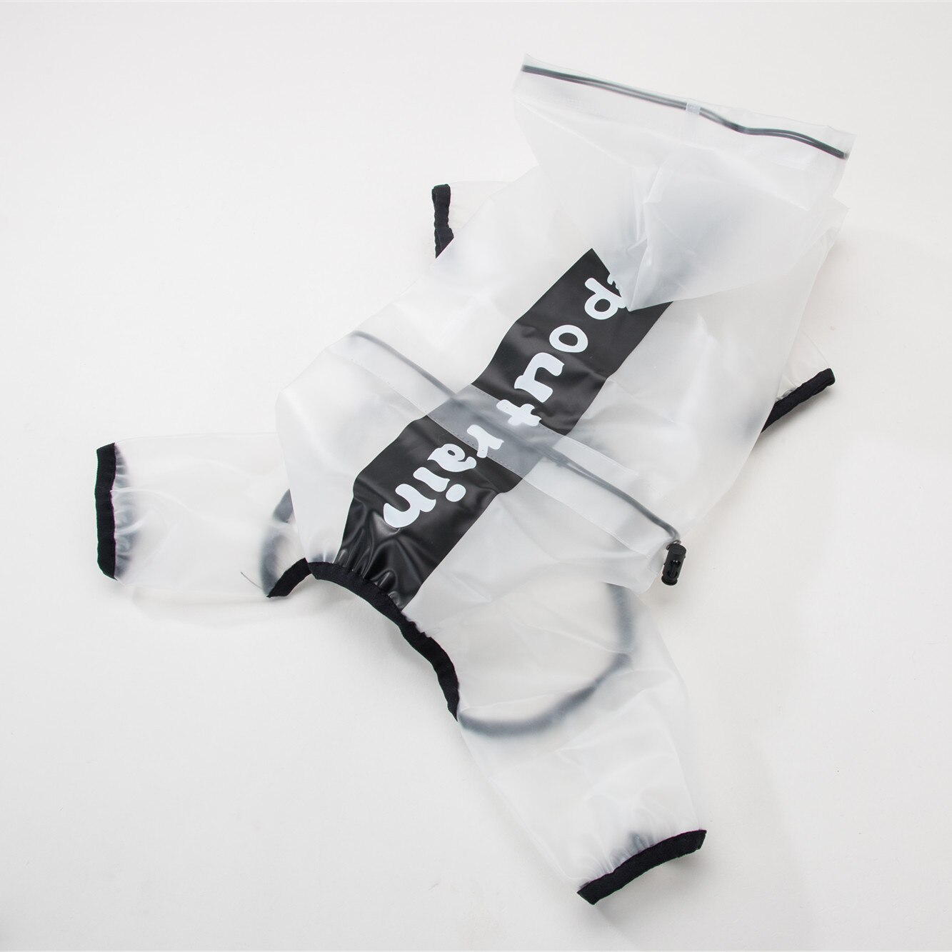 Hond Regenjas Hooded Regen Pak Voor Hond Doorschijnende Regenjas Hond Regenjas Hood Voor Kleine Honden Chihuahua Yorkshire: White / XS