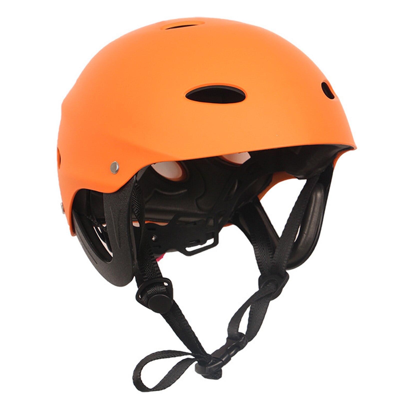 Casco de agua ligero para hombre y mujer, accesorio de protección para cabeza de Rafting, Kayak, patín, impermeable, 12 agujeros, deportes, canoa, barco