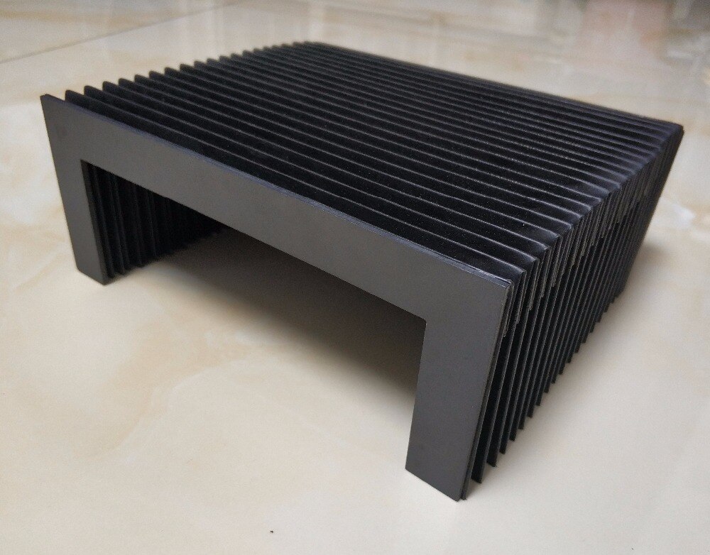 U Vorm Draaibank Bescherming Balg Cover, 260 Mm X 40 Mm X 500 Mm