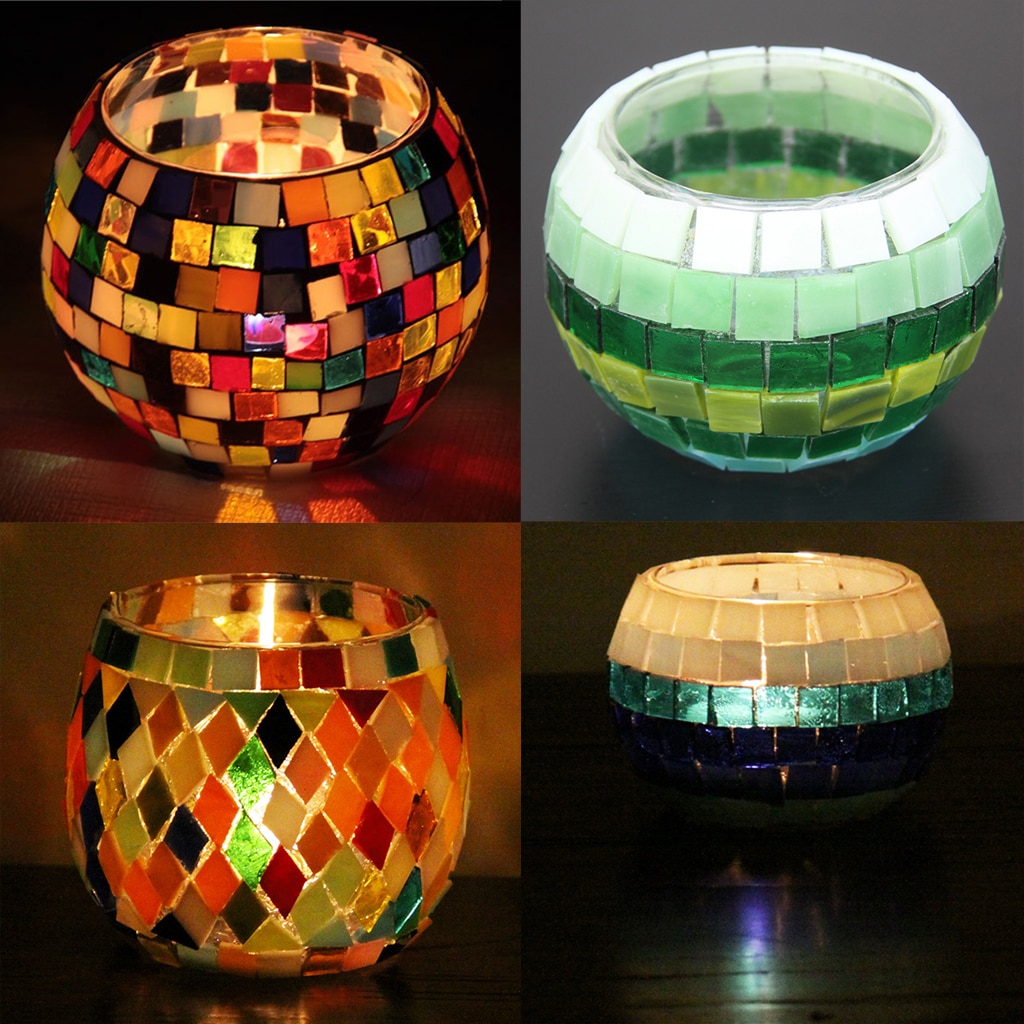 70 stk assortert farge rektangel glass mosaikk fliser deler gjør-det-selv håndverk 10 x 40mm