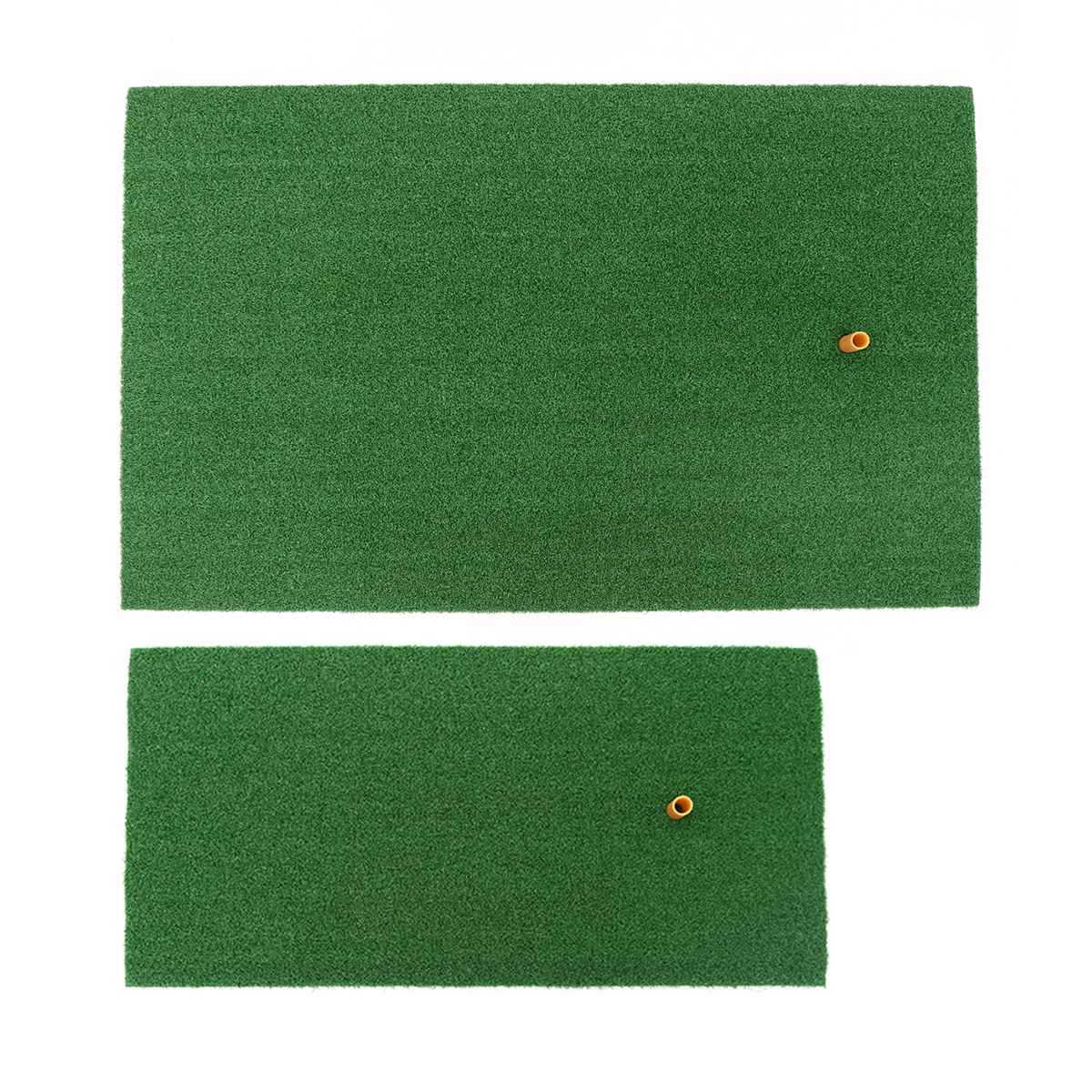 Golf Practice Grass Mat Indoor Training Hitting Pad Backyard With Rubber Tee Outdoor Mini Golf Training Aids Accessories