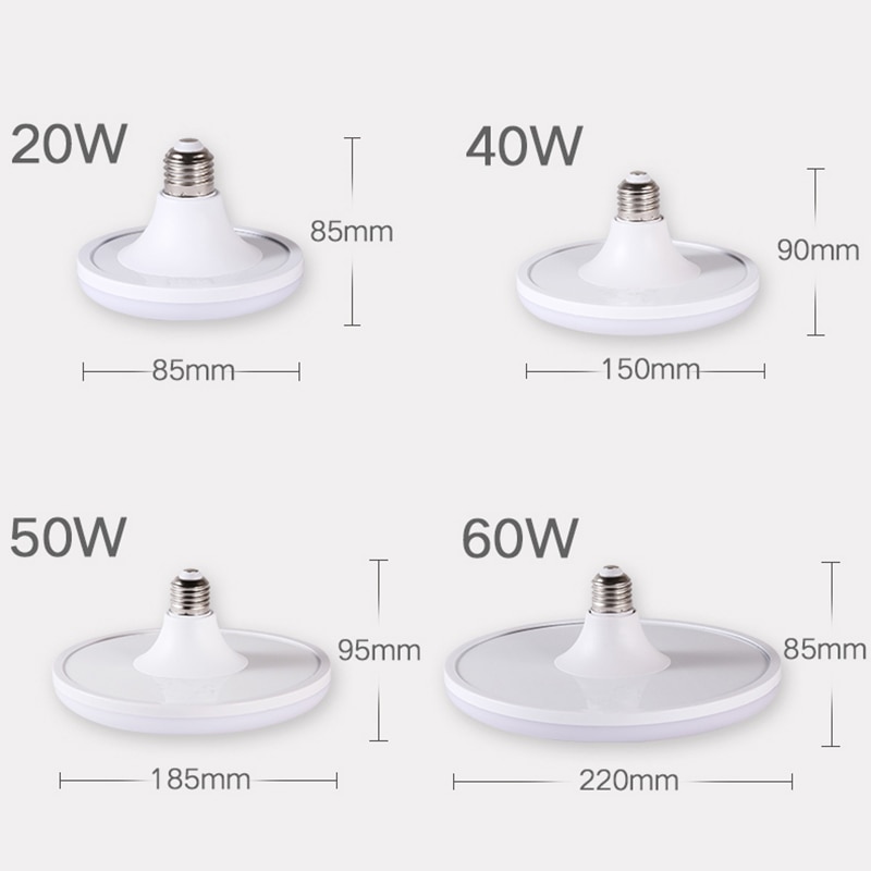 220V LED bulb E27 UFO Lamp Lampada Led Lights for Home Ampoule Led E27 Table Lamp Pendant lights for Ceiling Super Bright