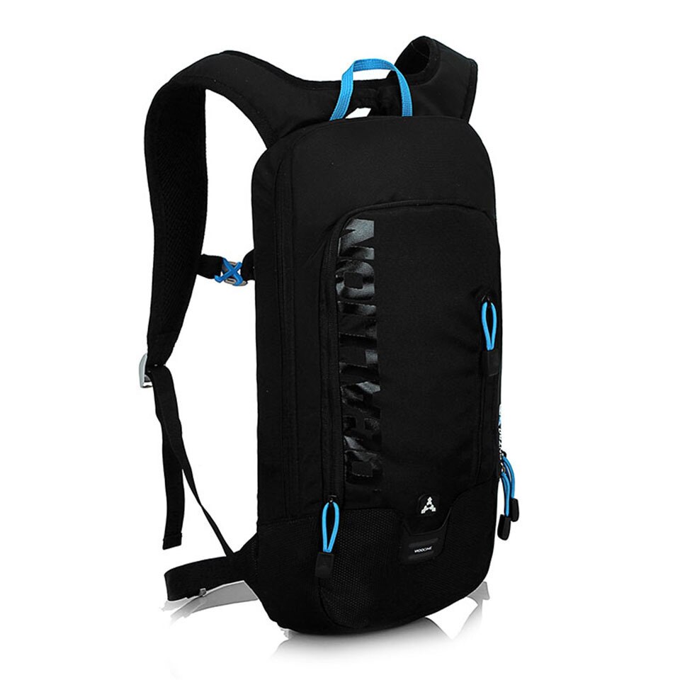 6L Cycling Backpack Reflective Nylon Waterproof small Drybag Hiking City Walk Couples Unisex Travel Trail running water rucksack: Black