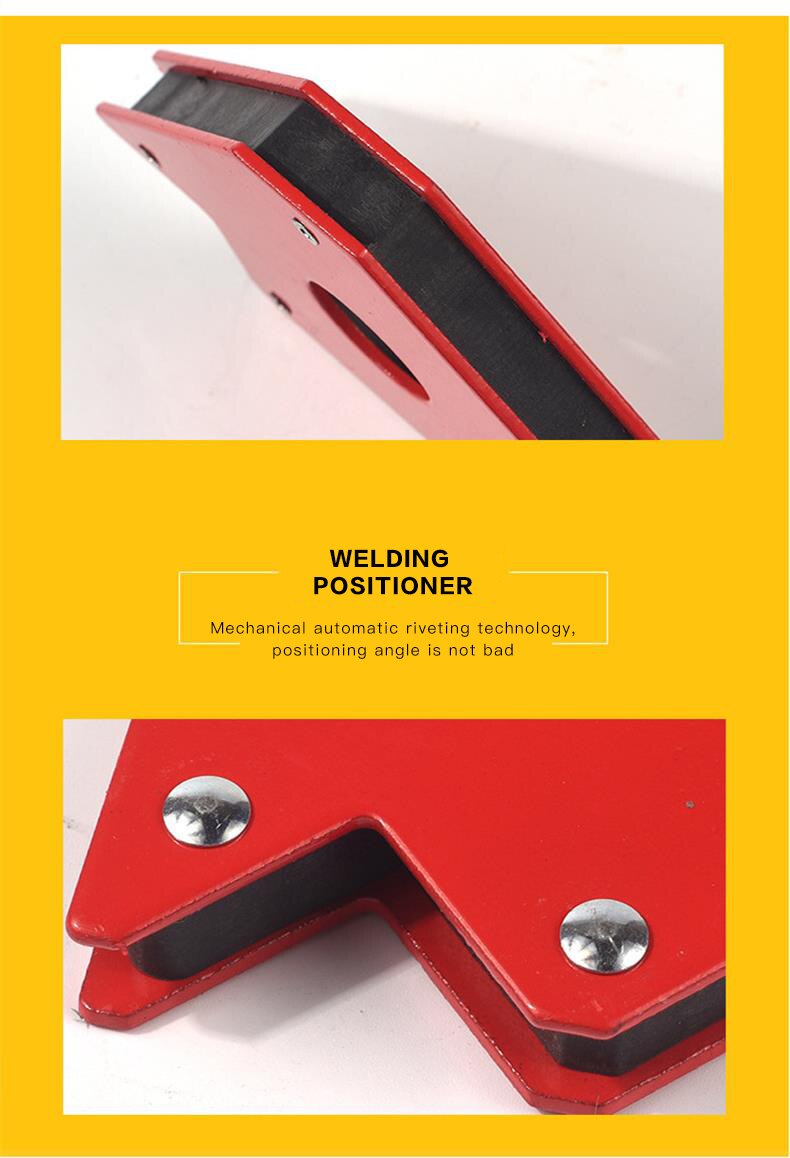 Electric Magnetic Welding Fixture Corner Positioner Steel Auxiliary Tool Soldering Locator Adjustable Multi Angles Magnet Holder