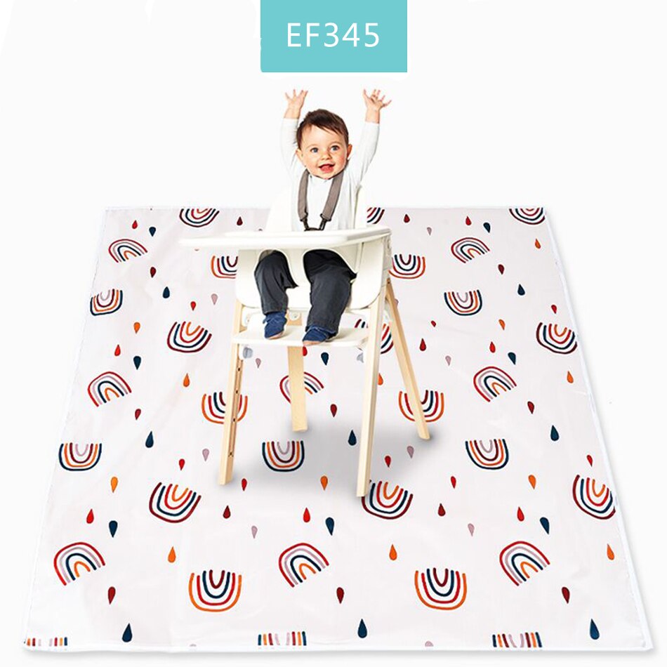 Glücklich Flöte Baby Spielen matt, Baby Krabbeln matt Tragbare Wasserdichte, Anti-Unterhose Klapp matt Playmat Für Baby drinnen Oder draussen Verwenden: SMT105-EF345