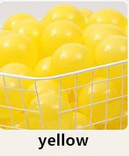 8cm Many Colors 30pcs/lot Optional Eco-Friendly Big Balls Safe Soft Ocean Ball Funny Baby Toy Kid Water Pool Ocean Ball Pits: Yellow