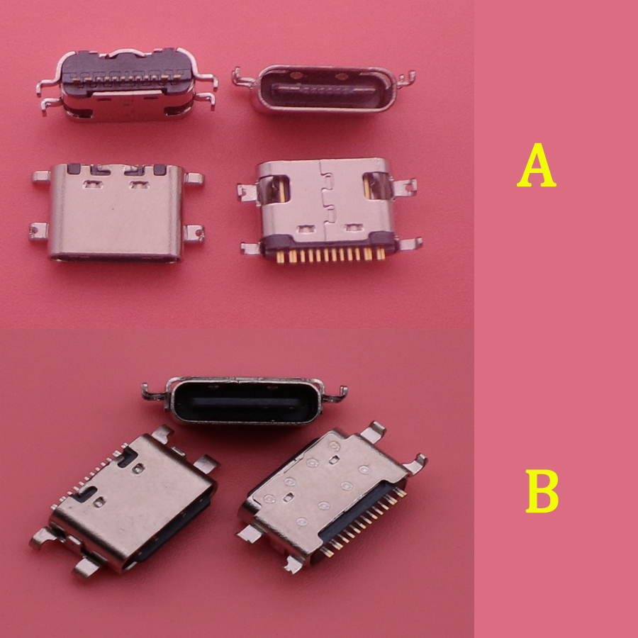 Connecteur de charge pour Lenovo Tab M10 tb-x605l 12 broches Type C, Micro USB C 3.1 femelle, port d&#39;alimentation (coupé), 2 pièces