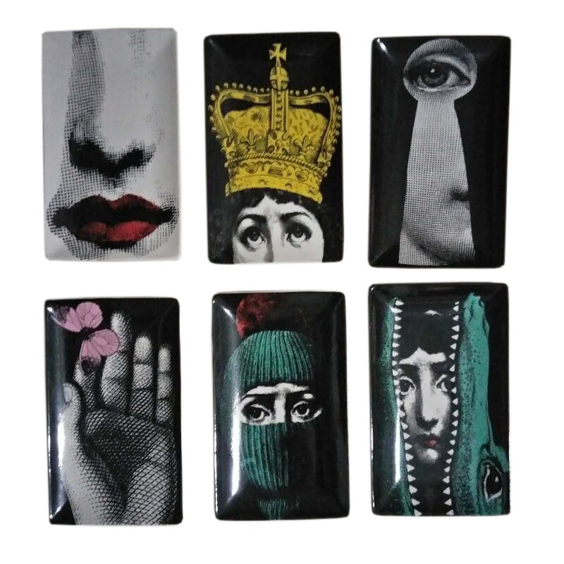 Rectangle Human Face Plates