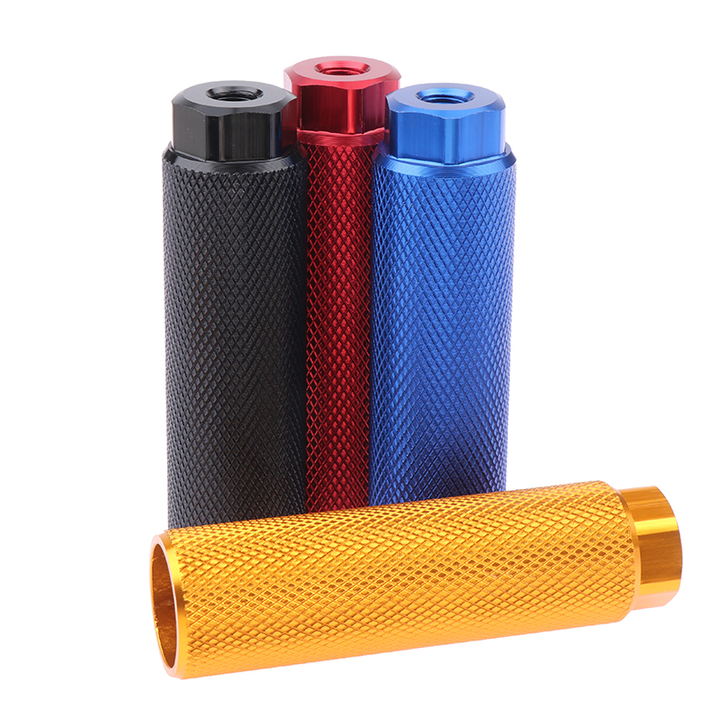 1 Uds. Clavija acrobática de pie de aleación para bicicleta BMX, clavijas de bicicleta con ejes de 3 y 8 pulgadas, clavijas de apoyo de plomo antideslizantes, accesorios para bicicleta