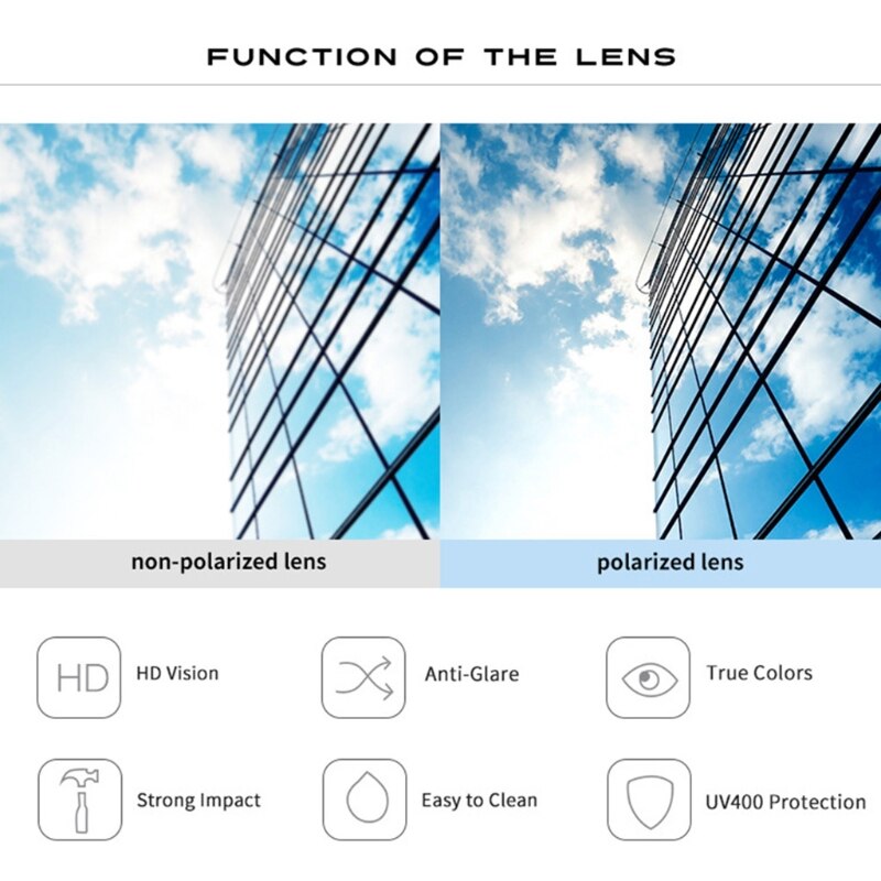 Anti-Glare Hd-Lens Clear Nachtzicht Zonnebril Daytime Gepolariseerde Koper En Geel Tint Night Rijden bril Voor Mannen