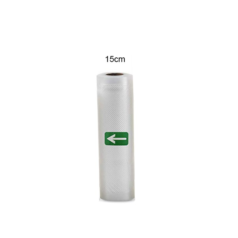 Vakuumförslutningspåsar för matsparare förvaring vakuumförslutare allmän vakuumförpackare hålla fräsch: 15 x 500cm