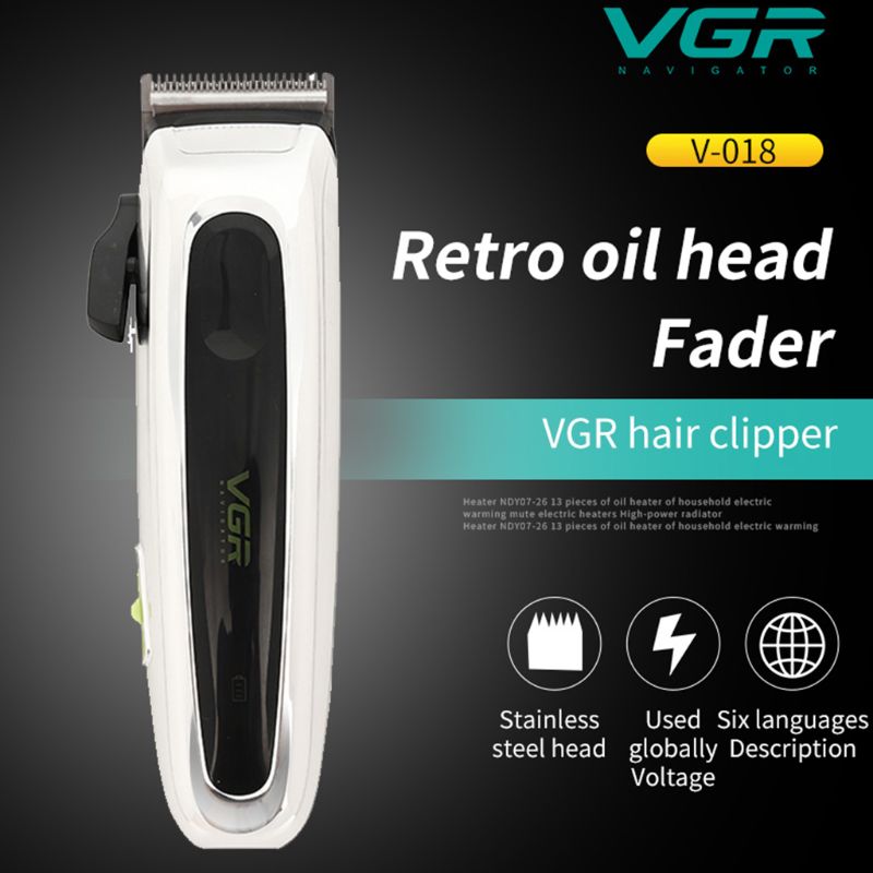 Elektrische tondeuse, baardtrimmer, kappersverzorgingsset, oplaadbare draadloze tondeuse