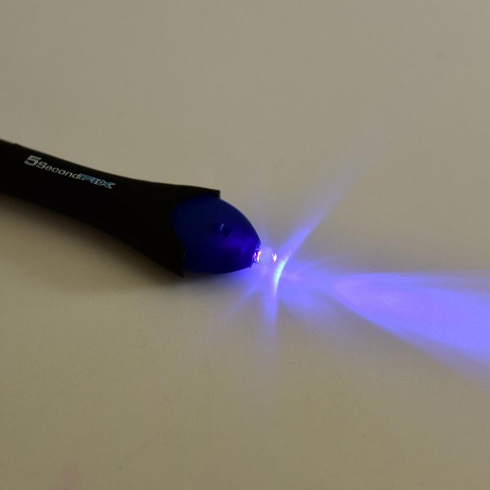 NICE caneta de cola UV com secagem rápida, caneta de cola líquida, colagem em 5 segundos, artefato plástico, 62G