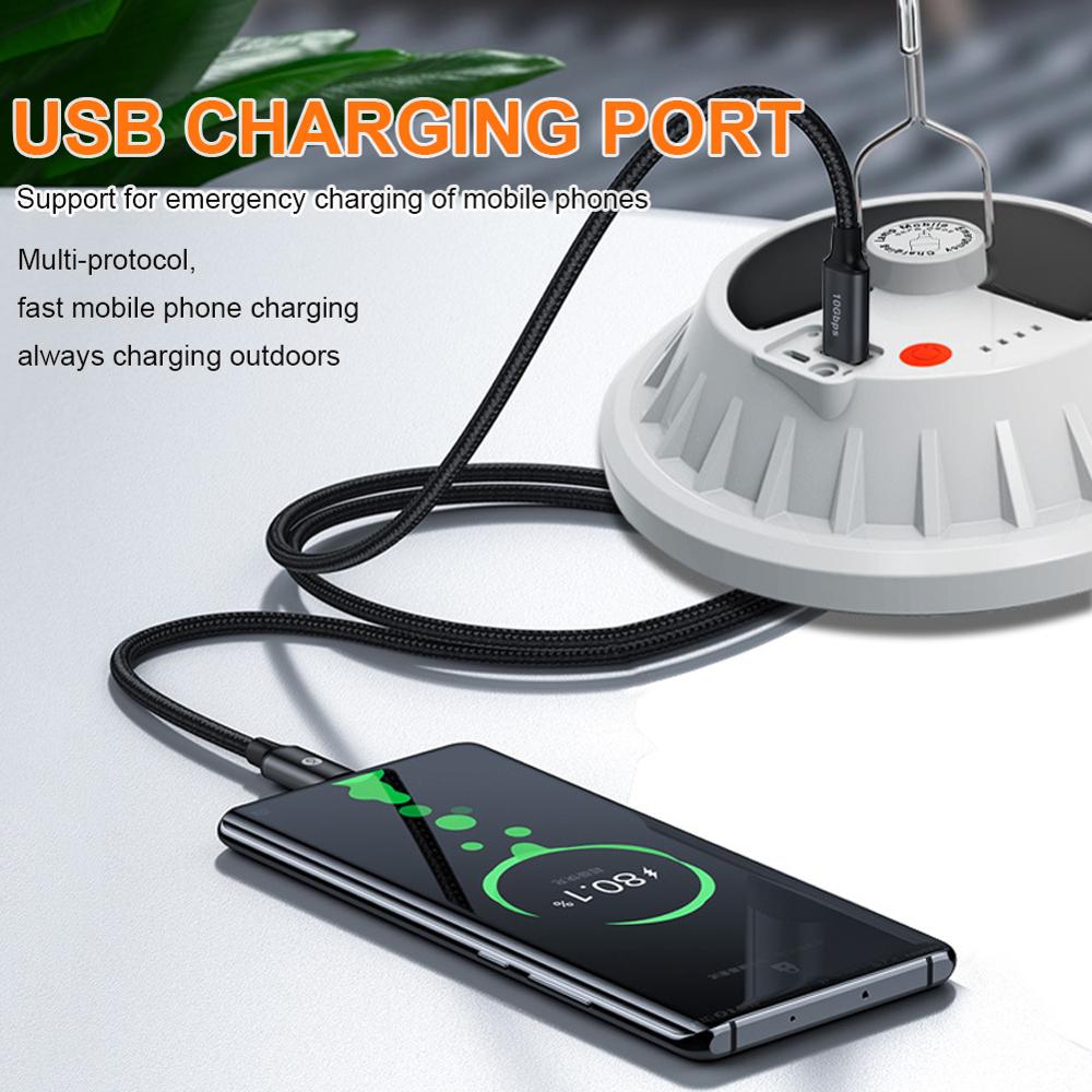300W Rechargeable LED Bulb Lamp Remote Control Solar Charge Lantern Portable Emergency Night Market Light Outdoor Camping Home