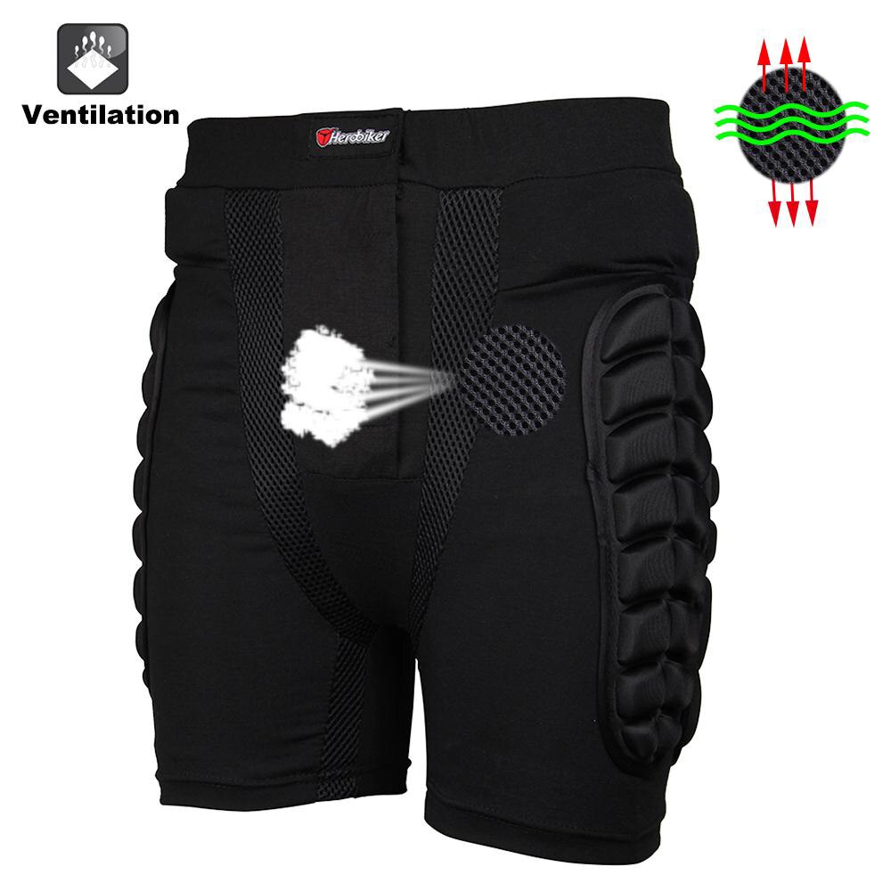 Herobiker Motorcycle Armor Shots Unisex Outdoor Sports Skiing Shorts Hip Protection Motorcycle Shorts Motorcross Protective Gear