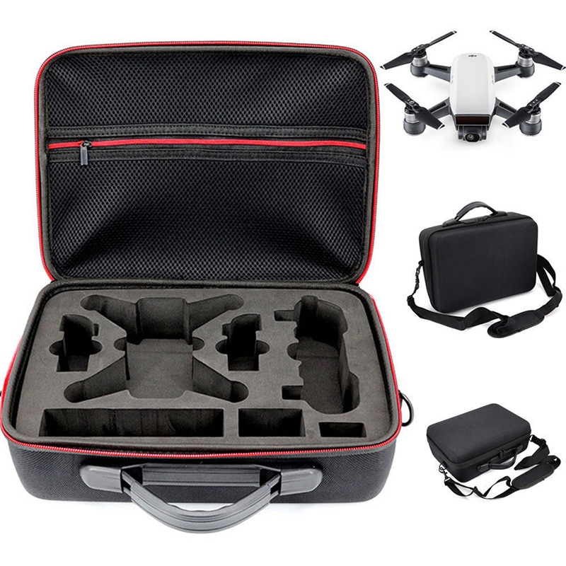 Anordsem Draagbare EVA Hard Bag Storage Case Carry Drone Zakken Schouderriem Drone Accessoires voor DJI Spark Drone Mount Box