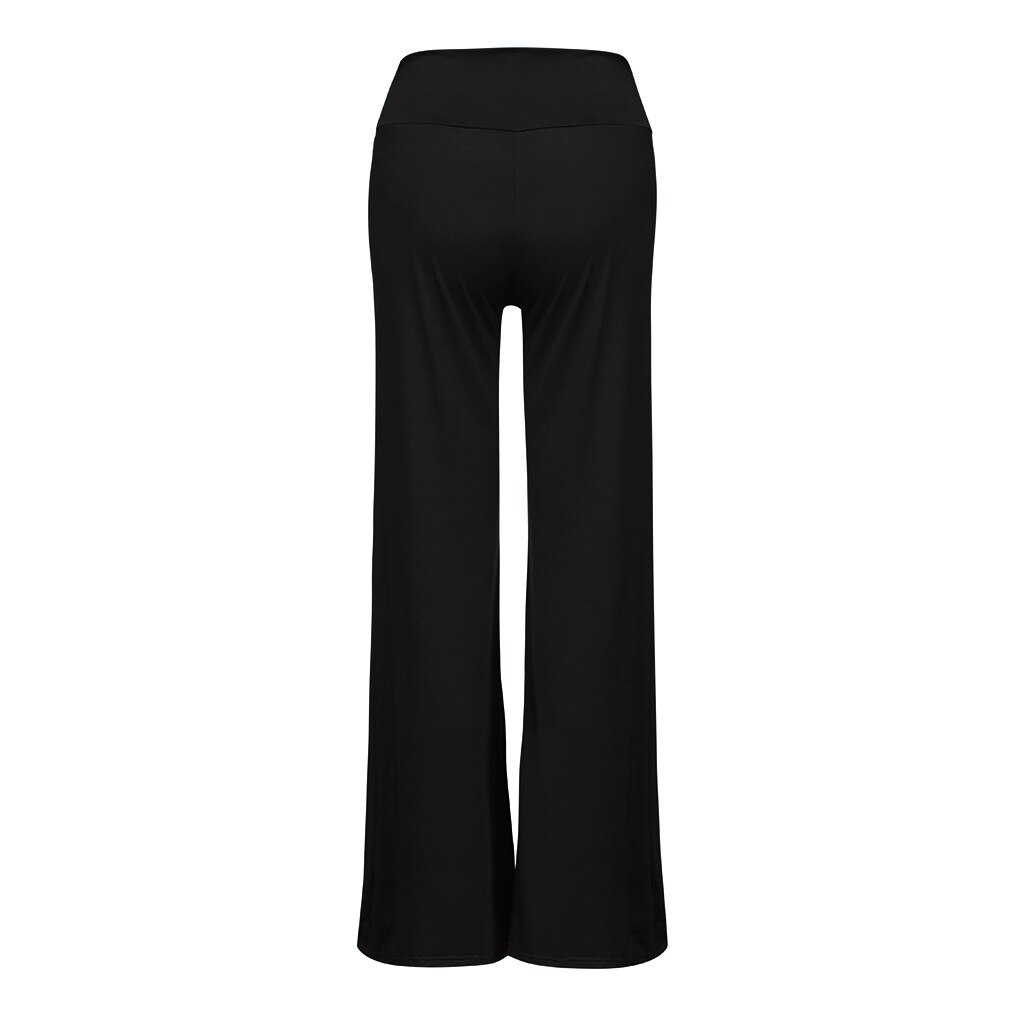 Maternity Woman High Waist Pants Trousers Pregnant Comfort Prop Belly Legging ropa embarazadas6.73gg: Black / S