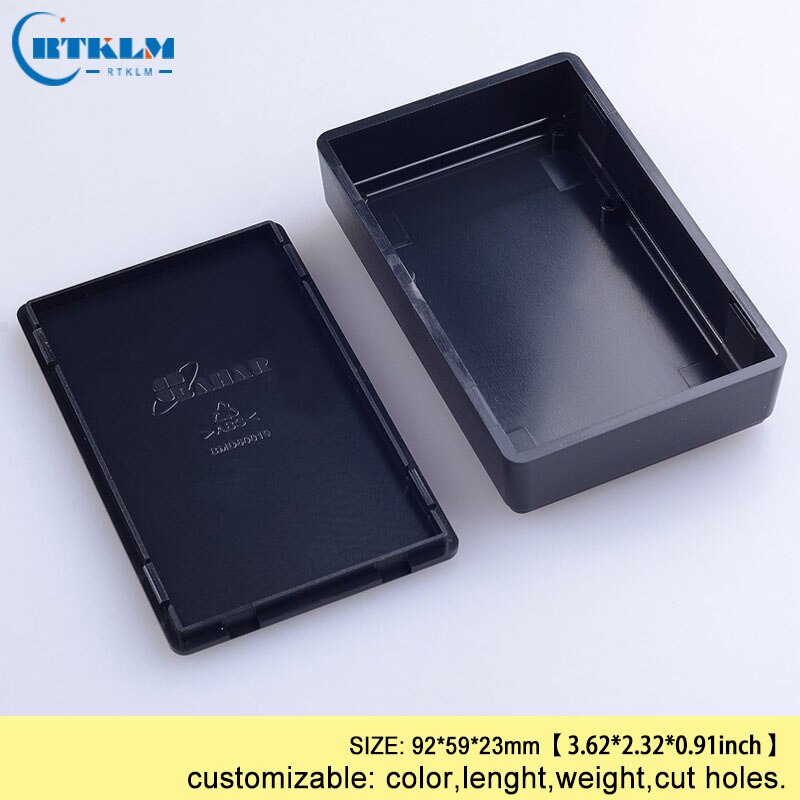 Custom plastic enclosure abs plastic electric box junction box DIY Desktop enclosure small desktop enclosure 92*59*23mm