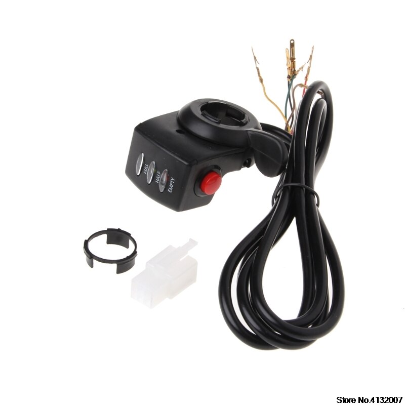 E-bike 36V E-Bicycle Thumb Throttle Handle Bar Grip Gas Twist Throttle Electric Scooter