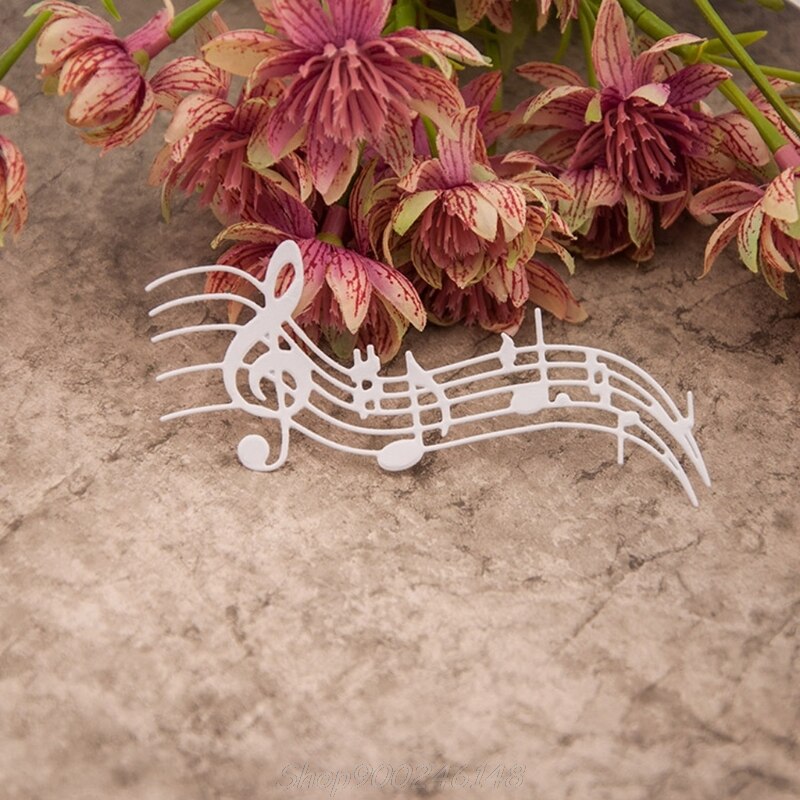 Musical Notes Cutting Dies Stencil DIY Scrapbooking Embossing Album Paper Craft Jy24 20