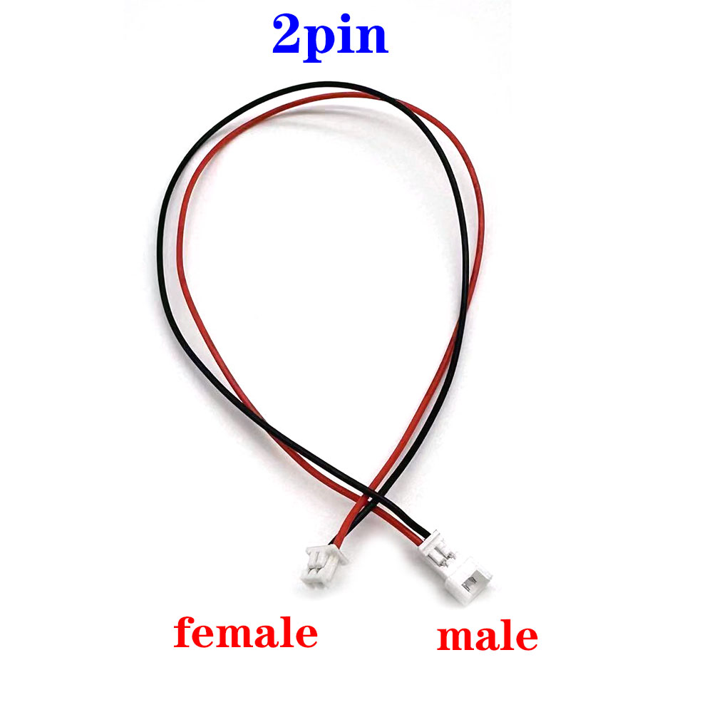 1-5PCS JST1.25 2Pin wire connector plug socket JST PH1.25mm 2P male female socket battery charging cable terminal: Dark Grey / 3P