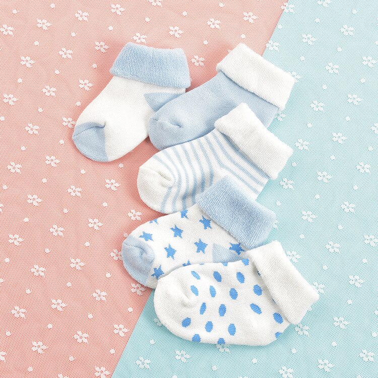QXMY, calcetines para niñas, para niños, recién nacidos, material barato, Otoño Invierno, niños, lana gruesa, ropa de algodón , estampado de dibujos animados