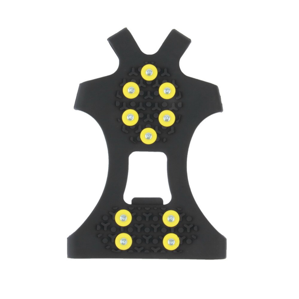 1 Pair Camping Climbing Ice Crampon Anti Slip Ice Snow Walking Shoe Spike Grip Protective Tool Outdoor Equipment