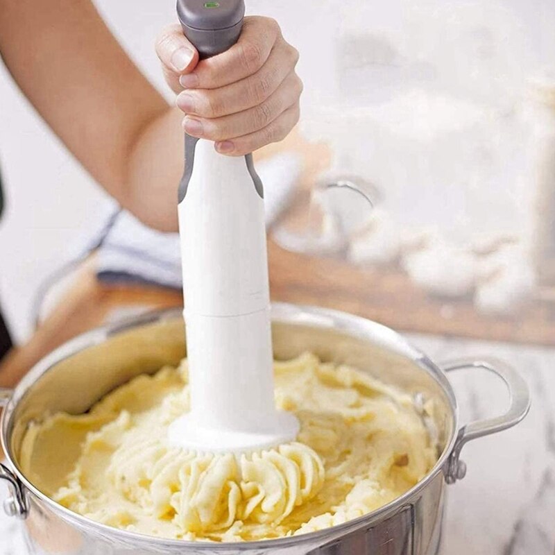 160W Electric Potato Masher Immersion Mixer for Kitchen Hand Blender Handheld Batter Mixer US Plug