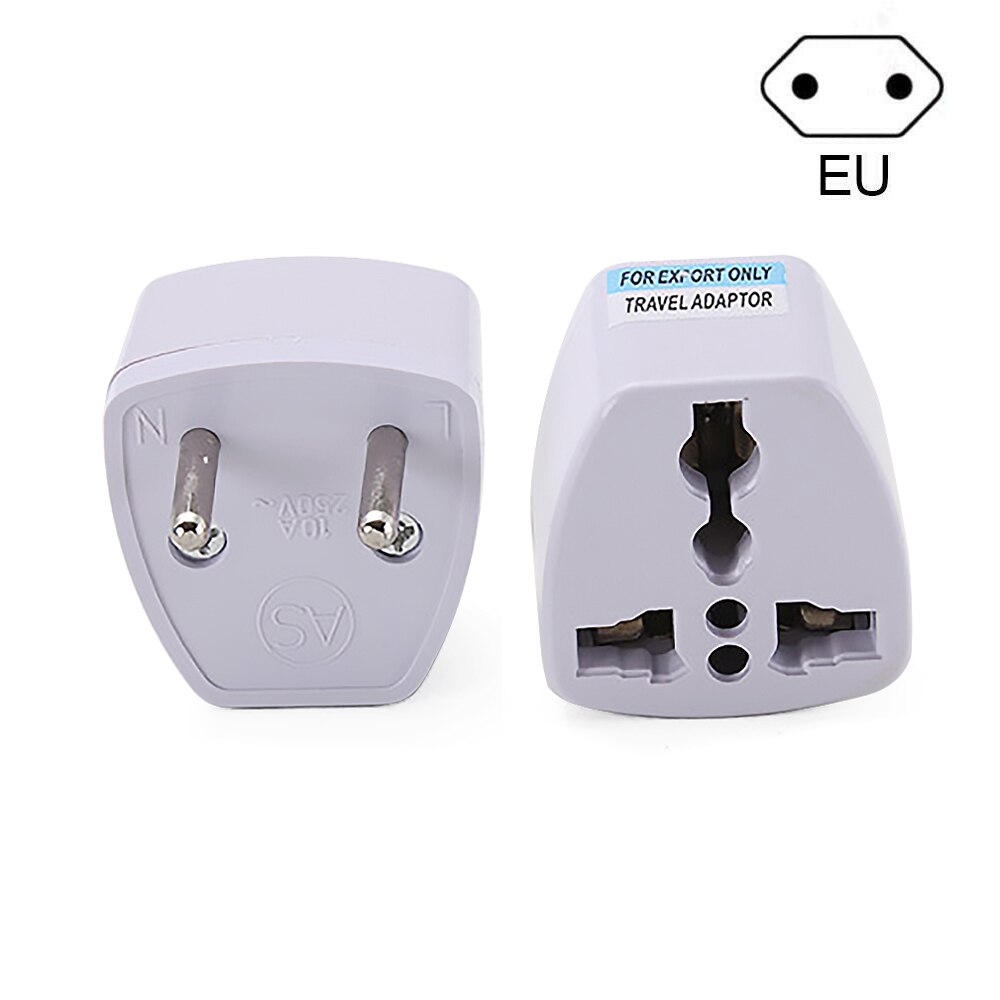Adaptateur universel de prise ue, prise internationale chine vers ue, prise américaine, adaptateur de voyage, convertisseur de prise électrique, adaptateur de prise de courant h: Prise européenne
