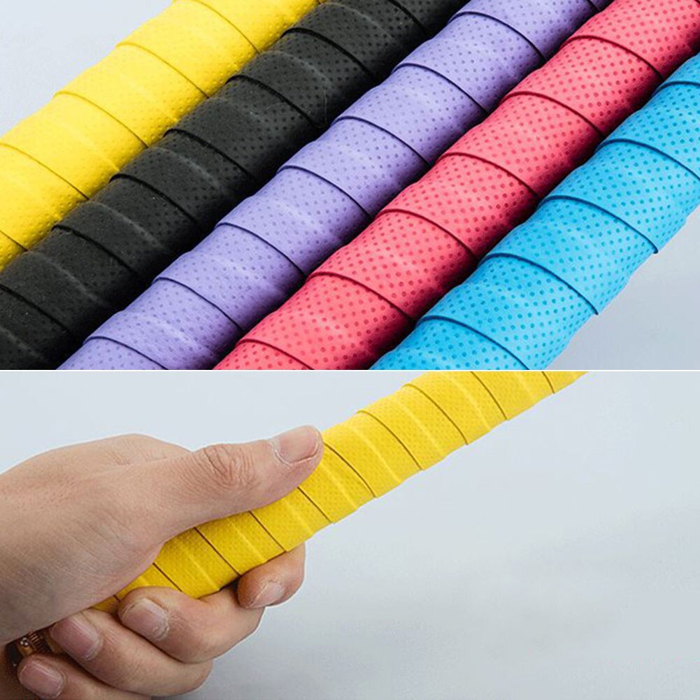 Stuur Tape Fiets Handvat Grip Wraps Antislip Comfort Pu Voor Fietsen Mtb Hengel Weg Mountainbike Bar 60Pcs Kleurrijke