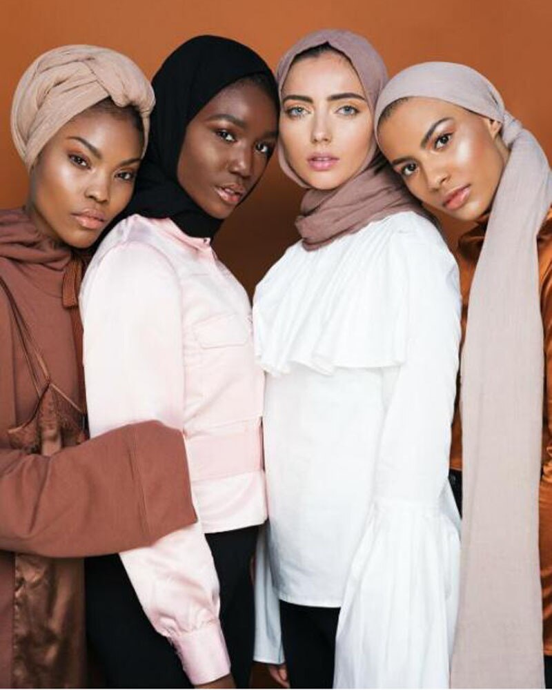 100%  rayon plain muslimi huivi hijab puuvilla afrikkalainen naisten otsanauhat islamilainen turbaani pitkä huivi malesia kääre suuri koko