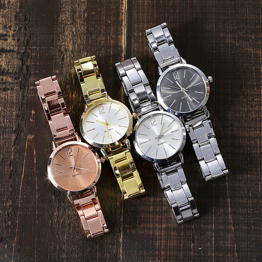 women watches Casual Quartz Stainless Steel Band quartz watch Marble Strap Wrist Watch brand sport ladies clock digital