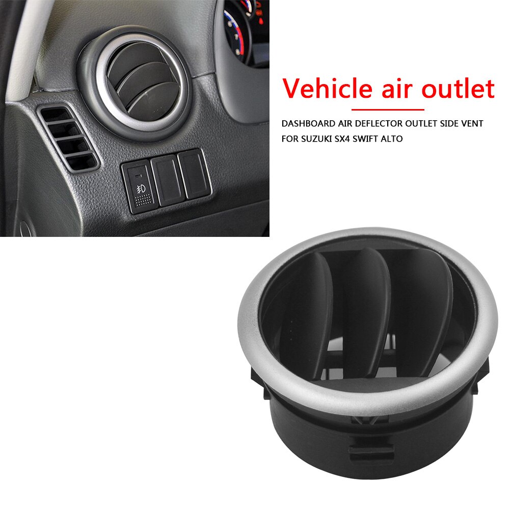 Auto Dashboard Heater Air Vent Auto Conditioner Side Outlet A/C Grille Deflector Plafond Air Vent Ducting Ventilatie