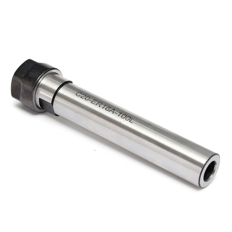 1PCS C20 ER11 ER20 C20 ER16 ER25 100L 150L collet chuck deep processing CNC straight shank 20mm extension rod for CNC mill