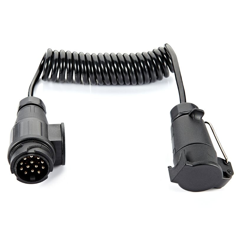 13Pin Trailer Extension Cable 13 Core Trailer Plug Base With Trailer Extension Cable Connector 3m Trailerline Truck