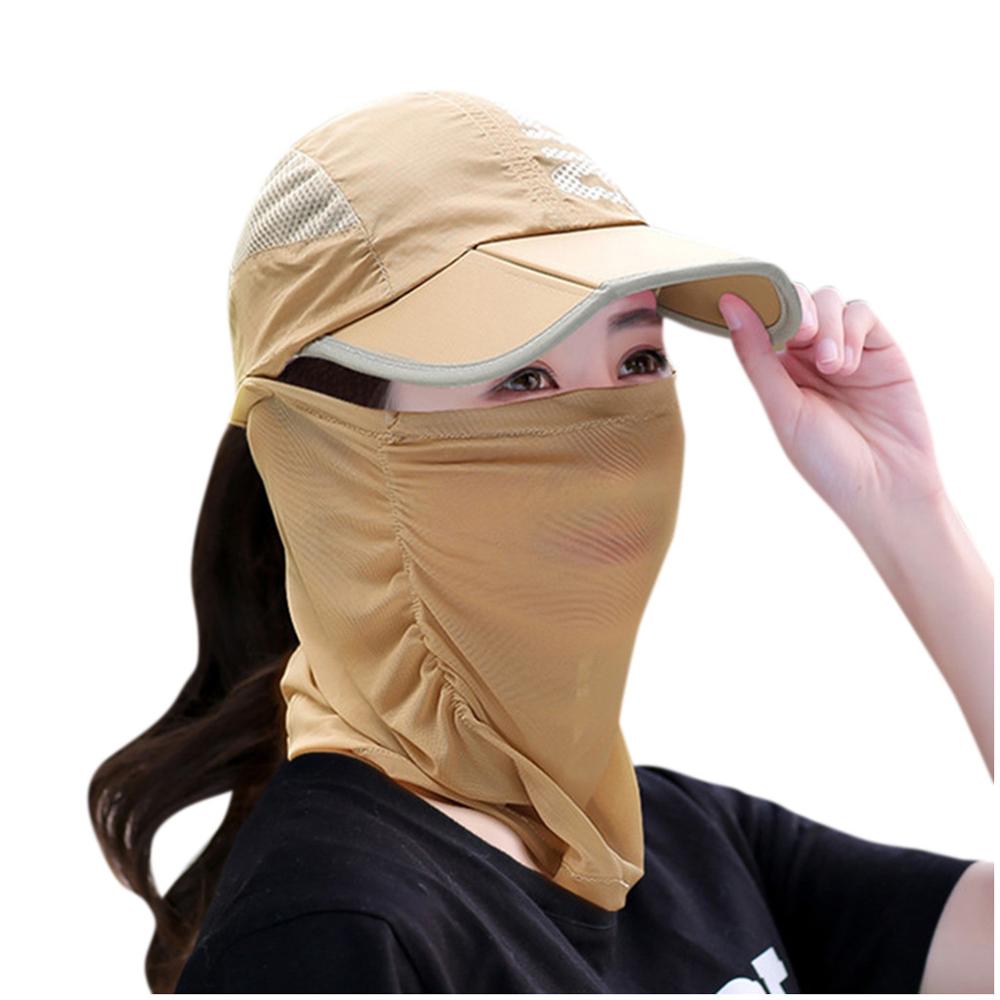 Unisex Sun Protection Hat UV Protection Face Neck Flap Sun Cap Face Man Sun Cap Summer Hat Work Casual Hat Summer @CE: 3