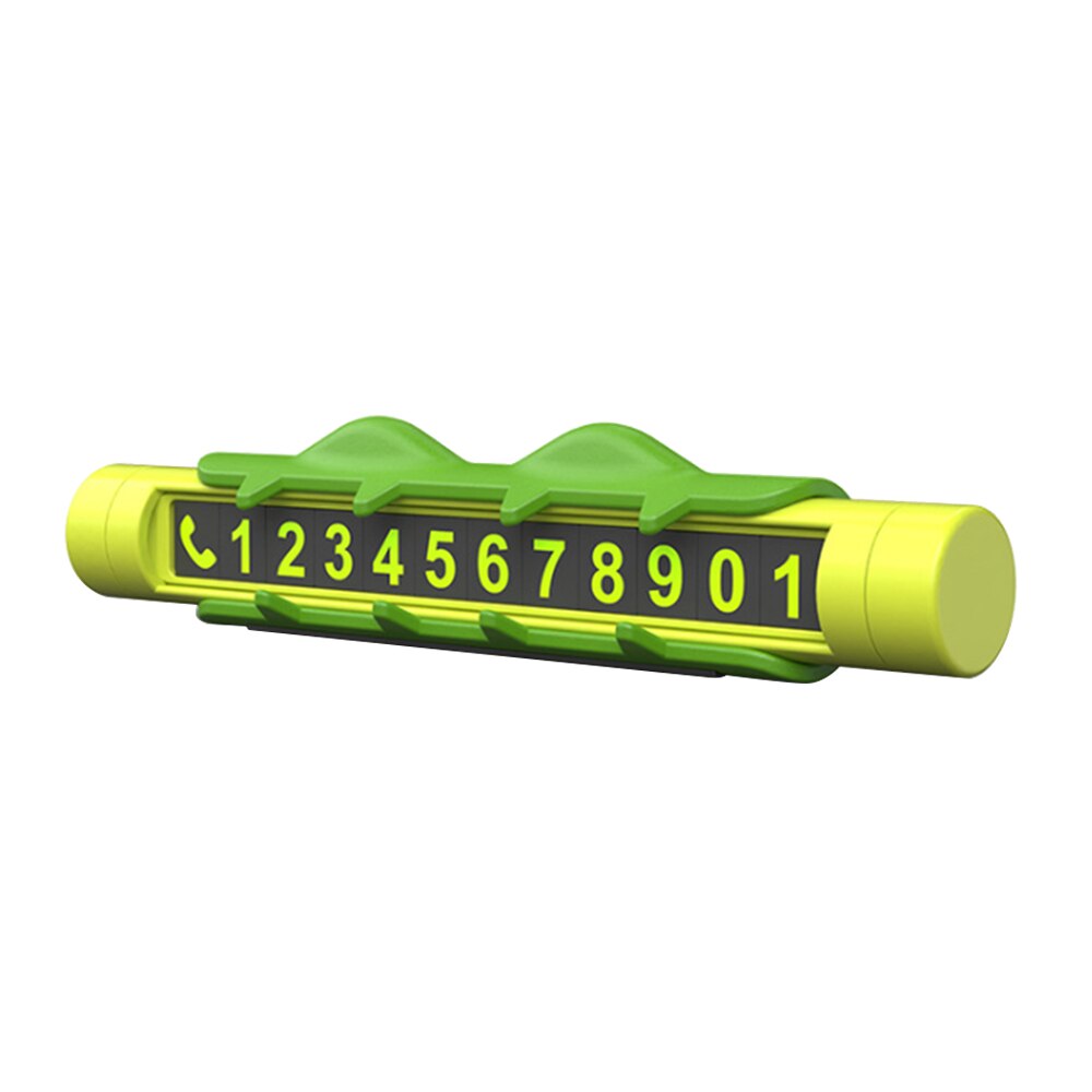 Soporte para estacionamiento temporal de coche, tarjeta de teléfono, soporte de teléfono, aromaterapia, parada de estacionamiento, accesorios para automóviles, estilismo para automóviles: Green2