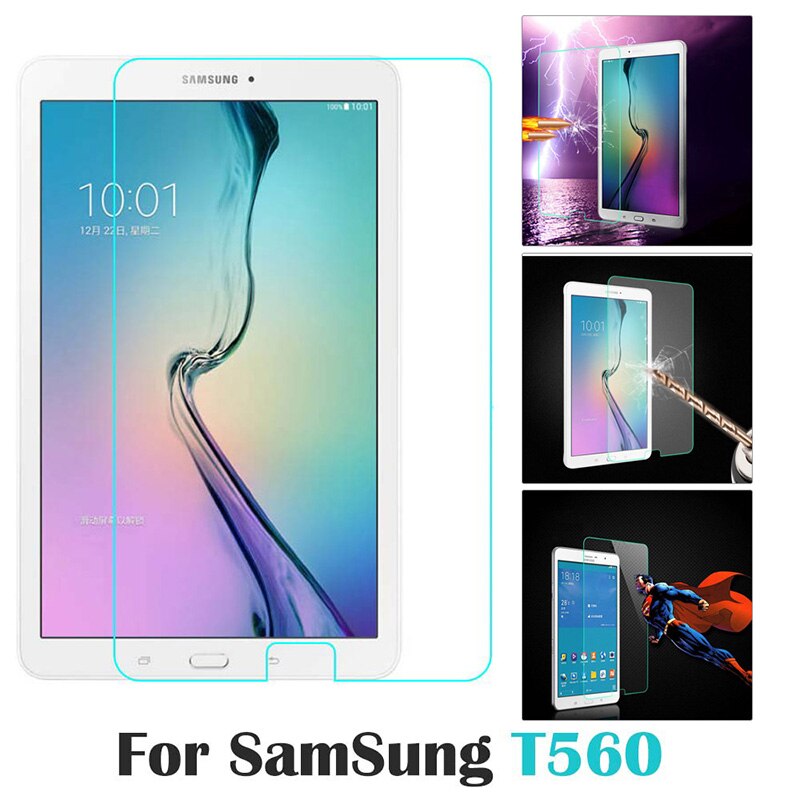 Gehard Glas Voor Samsung Galaxy Tab E T560 T561 9.6 &quot;Scherm Te Beschermen Film Clear Cover 9H 2.5D 0.3mm Explosieveilige Gehard