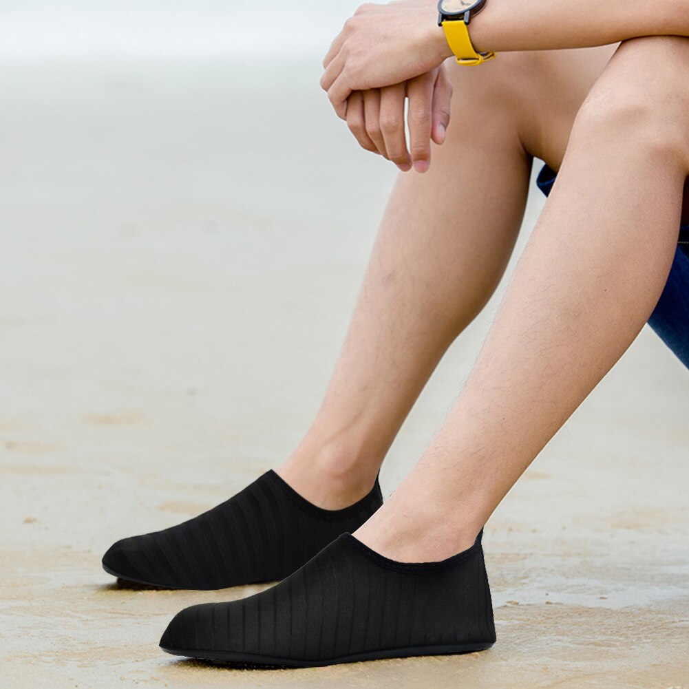 Gestreepte Strand Elastische Slip-On Sneakers Water Sport Zwemmen Kreek Schoenen Schoeisel Mannen Vrouwen Strand Schoenen Sneldrogend Mode