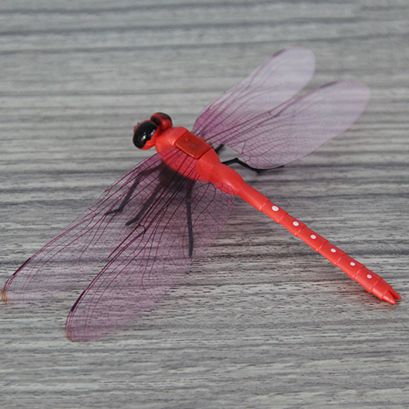 Home Decor 3D Dragonfly Muur Winder Koelkast Sticker Magnetische En Pin Optie Woondecoratie Accessoires Stickers Willekeurige Kleur