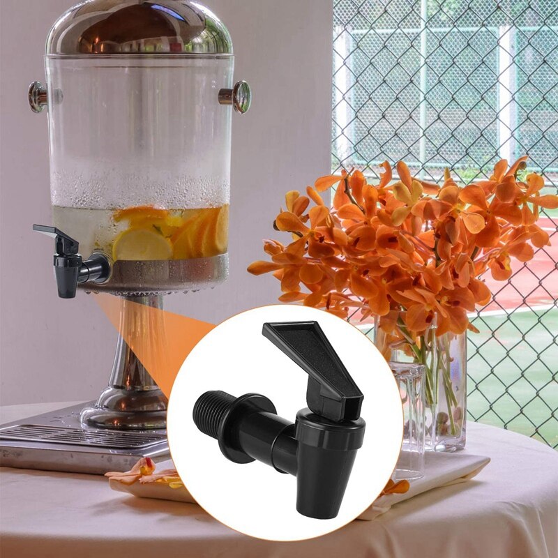 8 ensembles Remplacement Refroidisseur Robinet Bouteille D'eau Cruche, Distributeur de Robinet Robinet D'eau de Bec de Boisson Levier Verser Valve de Distributeur